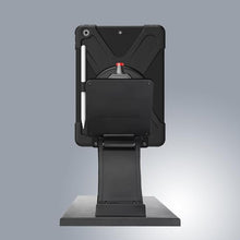Laden Sie das Bild in den Galerie-Viewer, B2Bworkplace Tischständer kompatibel mit Apple iPad 10,9" iPad (10. Generation) - Tablethalterung mit Abnehmbarer Schutzhülle - höhenverstellbar & drehbar