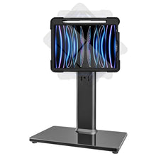 Laden Sie das Bild in den Galerie-Viewer, B2Bworkplace Tischständer kompatibel mit Apple iPad Pro 11 - Tablethalterung mit Abnehmbarer Schutzhülle - höhenverstellbar & drehbar