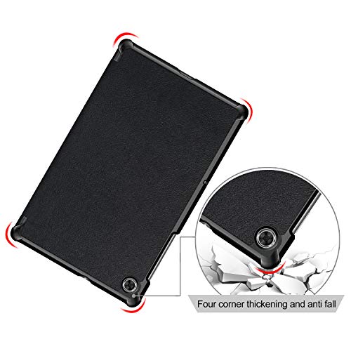 VOVIPO Ultra Schlank Slim Schutzhülle Hochwertiges PU mit Standfunktion Perfekt Geeignet für Lenovo Tab M10 FHD Plus (2nd Gen) 10.3 TB-X606F