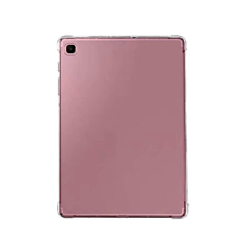 SDTEK Schutzhülle Kompatibel mit Samsung Galaxy Tab S6 Lite Extra Schutz Gel Bumper Soft Silikon Klar
