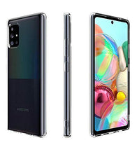 Laden Sie das Bild in den Galerie-Viewer, Suncase Transparent Silikon Hülle kompatibel mit Samsung Galaxy M51 - Stoßfest Klar Flexibel Durchsichtige TPU Case Handyhülle Schutzhülle