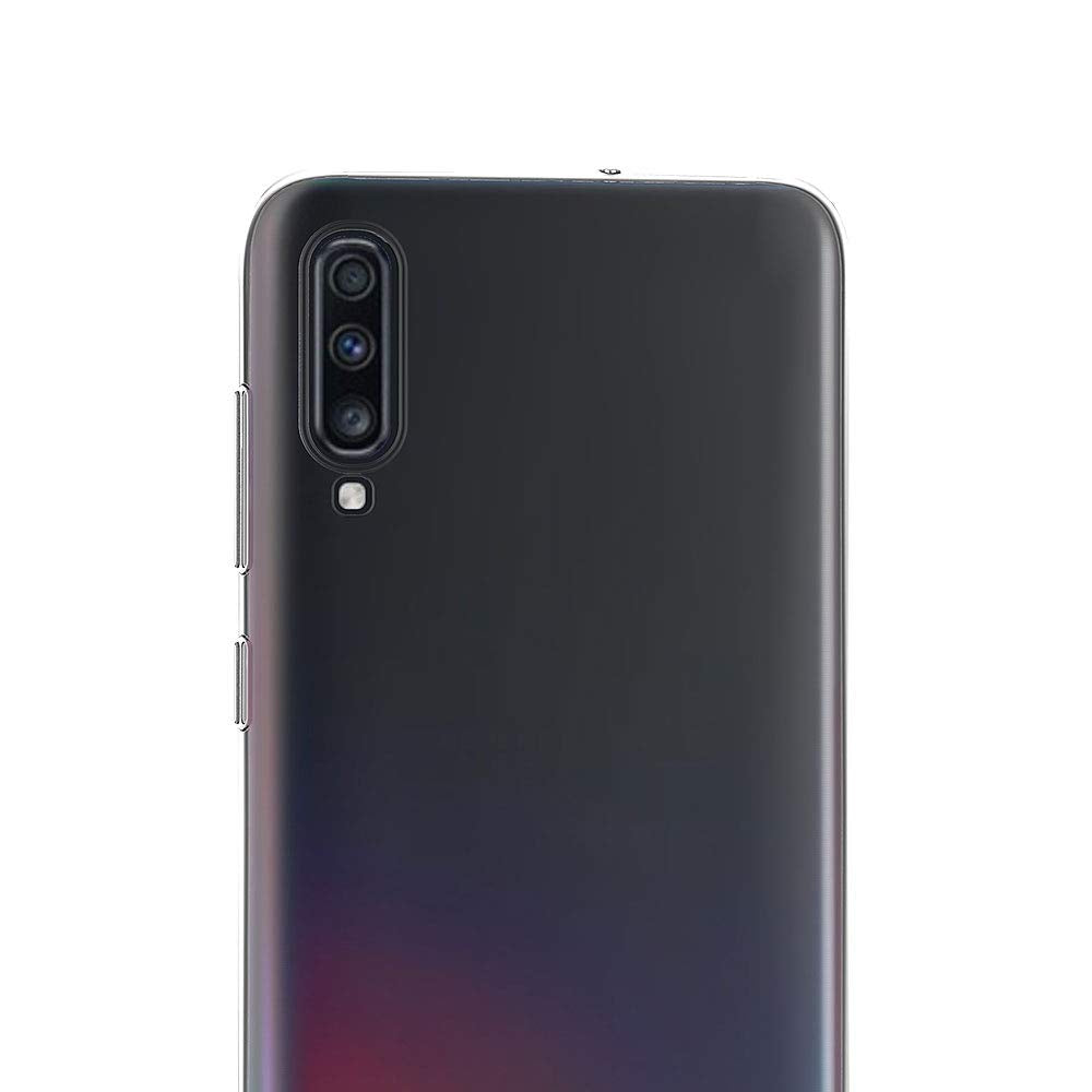 AICEK Hülle Compatible für Samsung Galaxy A70 Transparent Silikon Schutzhülle für Samsung A70 Case Clear Durchsichtige TPU Bumper Galaxy A70 Handyhülle (6,7 Zoll)