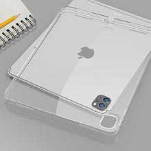Laden Sie das Bild in den Galerie-Viewer, HBorna Transparente Schutzhülle für iPad Pro 12,9 Zoll (32,8 cm), 5. Generation 2021, unterstützt Apple Pencil 2. Generation, schlanke, leichte Silikon-Rückabdeckung für iPad Pro 12,9 / 5. Generation.