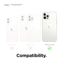 Laden Sie das Bild in den Galerie-Viewer, elago Liquid Silicone Case Kompatibel mit iPhone 12 Pro Max Hülle (6,7"), Hochwertiges Silikon, Rundumschutz Handyhülle : 3-Layer Struktur Schutzhülle (Schwarz)