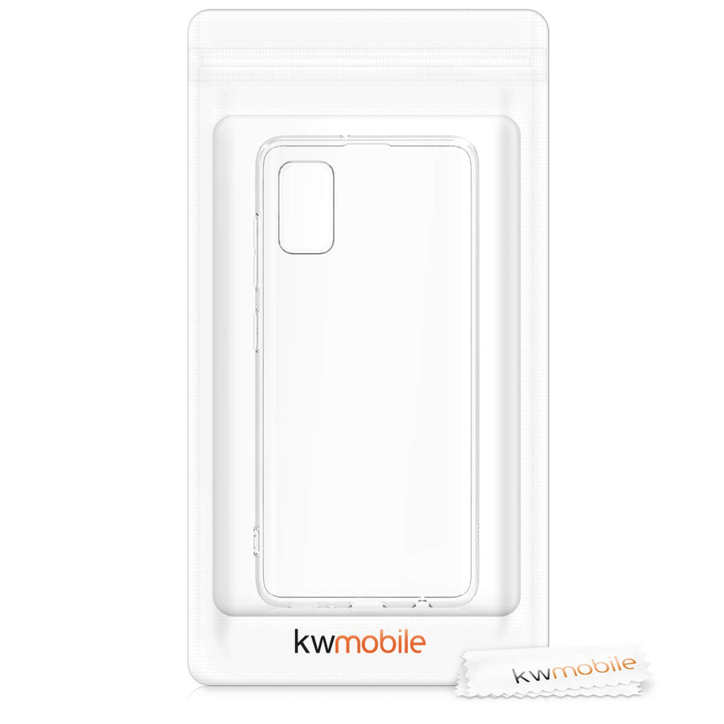 kwmobile Hülle kompatibel mit Samsung Galaxy A41 - Handyhülle - Handy Case in Transparent