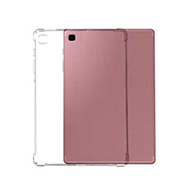 Laden Sie das Bild in den Galerie-Viewer, SDTEK Schutzhülle Kompatibel mit Samsung Galaxy Tab S6 Lite Extra Schutz Gel Bumper Soft Silikon Klar
