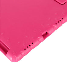 Laden Sie das Bild in den Galerie-Viewer, Kavon Kids Schutzhülle für iPad Pro 12,9 Zoll 2021/2020/2018, Griff umklappbar, stoßfest, leicht, EVA, für Kinder mit 12,9 Zoll (Rosa)