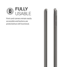 Laden Sie das Bild in den Galerie-Viewer, kwmobile Hülle kompatibel mit Apple iPad Mini 5 (2019) - Silikon Tablet Cover Case Schutzhülle Schwarz Transparent
