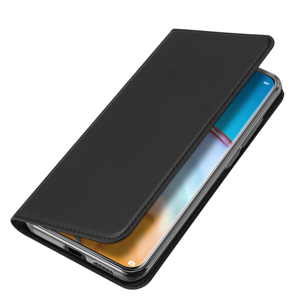 BRAND SET Hülle für Nokia 6.3/G10/G20 Brieftasche Ledertasche Flip Case PU Leder+TPU Material Schutzhülle mit Klapphalter Funktion Kartenschlitz unsichtbarer Magnetverschluss(Schwarz)
