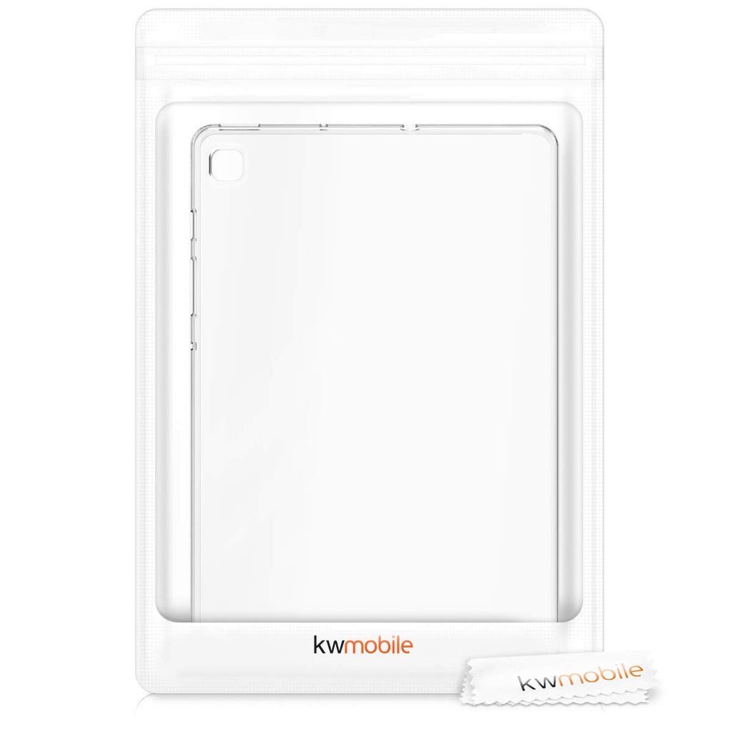 kwmobile Hülle kompatibel mit Samsung Galaxy Tab S6 Lite - Silikon Tablet Cover Case Schutzhülle Transparent