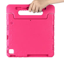 Laden Sie das Bild in den Galerie-Viewer, Kavon Kids Schutzhülle für iPad Pro 12,9 Zoll 2021/2020/2018, Griff umklappbar, stoßfest, leicht, EVA, für Kinder mit 12,9 Zoll (Rosa)