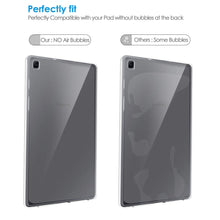 Laden Sie das Bild in den Galerie-Viewer, NUPO Hülle für Samsung Galaxy Tab A7 10.4 2020, Ultra Slim Translucent Soft TPU Silikon Tablet Crystal Durchsichtige Schutzhülle Case für Galaxy Tab A7 SM-T500/T505/T507 10.4 Zoll 2020 (Matt weiß)