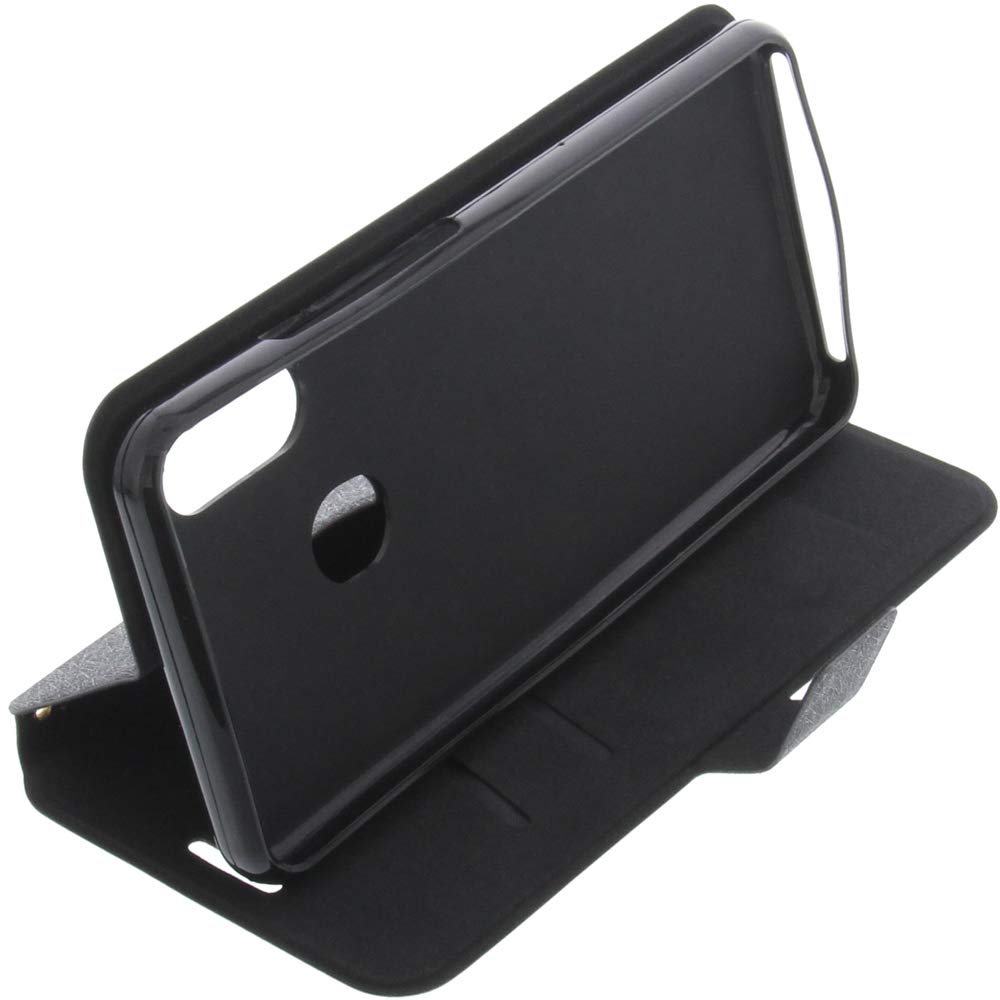 foto-kontor Tasche für Gigaset GS290 Book Style schwarz Schutz Hülle Buch