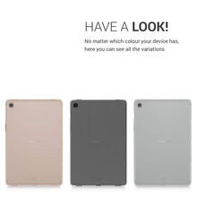 Laden Sie das Bild in den Galerie-Viewer, kwmobile Hülle kompatibel mit Samsung Galaxy Tab S5e - Silikon Tablet Cover Case Schutzhülle Matt Transparent