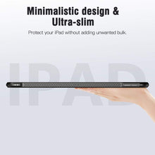 Laden Sie das Bild in den Galerie-Viewer, Dadanism Transparent Hülle für iPad Pro 11" 2021 (3. Generation), Schlank Stoßfest Schutzhülle mit Weich Rundum Schützend TPU Kante und Verdikte Ecken für iPad Pro 11 2021, Schwarz