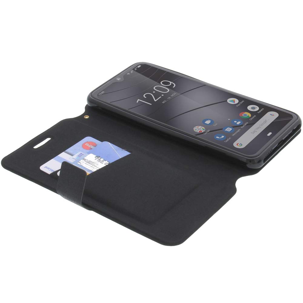 foto-kontor Tasche für Gigaset GS290 Book Style schwarz Schutz Hülle Buch