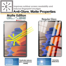 Laden Sie das Bild in den Galerie-Viewer, TECHGEAR Matte Glass für Galaxy Tab S7 (11 Zoll), Matt Blendschutz Panzerglas Auflage, Original gehärtetes Glas Displayschutzfolie kompatibel mit Samsung Galaxy Tab S7 2020 SM-T870 / SM-T875