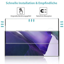 Laden Sie das Bild in den Galerie-Viewer, Carantee Panzerglas Schutzfolie für Samsung Galaxy Note 20 Ultra, 3D Vollständige Abdeckung 9H Panzerglasfolie, Anti-Bläschen, Kratzfeste HD Displayschutzfolie für Samsung Note 20 Ultra