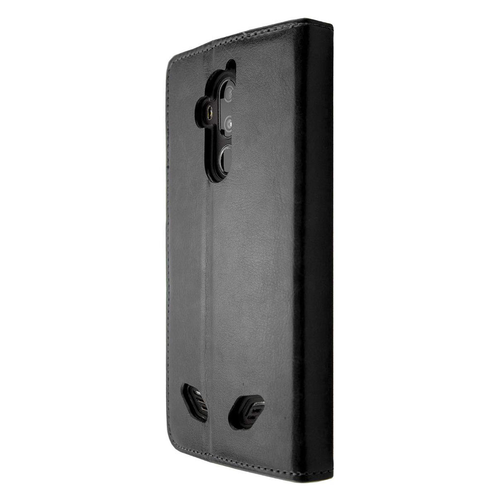 caseroxx Handy Hülle Tasche kompatibel mit Gigaset GX290 / GX290 Plus Bookstyle-Case Wallet Case in schwarz