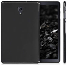 Laden Sie das Bild in den Galerie-Viewer, kwmobile Hülle kompatibel mit Samsung Galaxy Tab A 10.5 - Silikon Tablet Cover Case Schutzhülle Schwarz matt