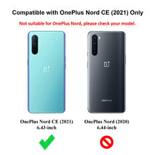 Laden Sie das Bild in den Galerie-Viewer, Cresee Kompatibel mit OnePlus Nord CE 5G Hülle, PU Leder Handyhülle mit 3 Kartenfächer, Schutzhülle Case Tasche Magnetverschluss Flip Cover Stoßfest Klapphülle für OnePlus Nord CE, Schwarz
