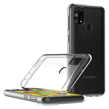 Laden Sie das Bild in den Galerie-Viewer, Verco Handyhülle für Samsung M31 Case, Handy Cover für Samsung Galaxy M31 Hülle Transparent Dünn Klar Silikon, durchsichtig