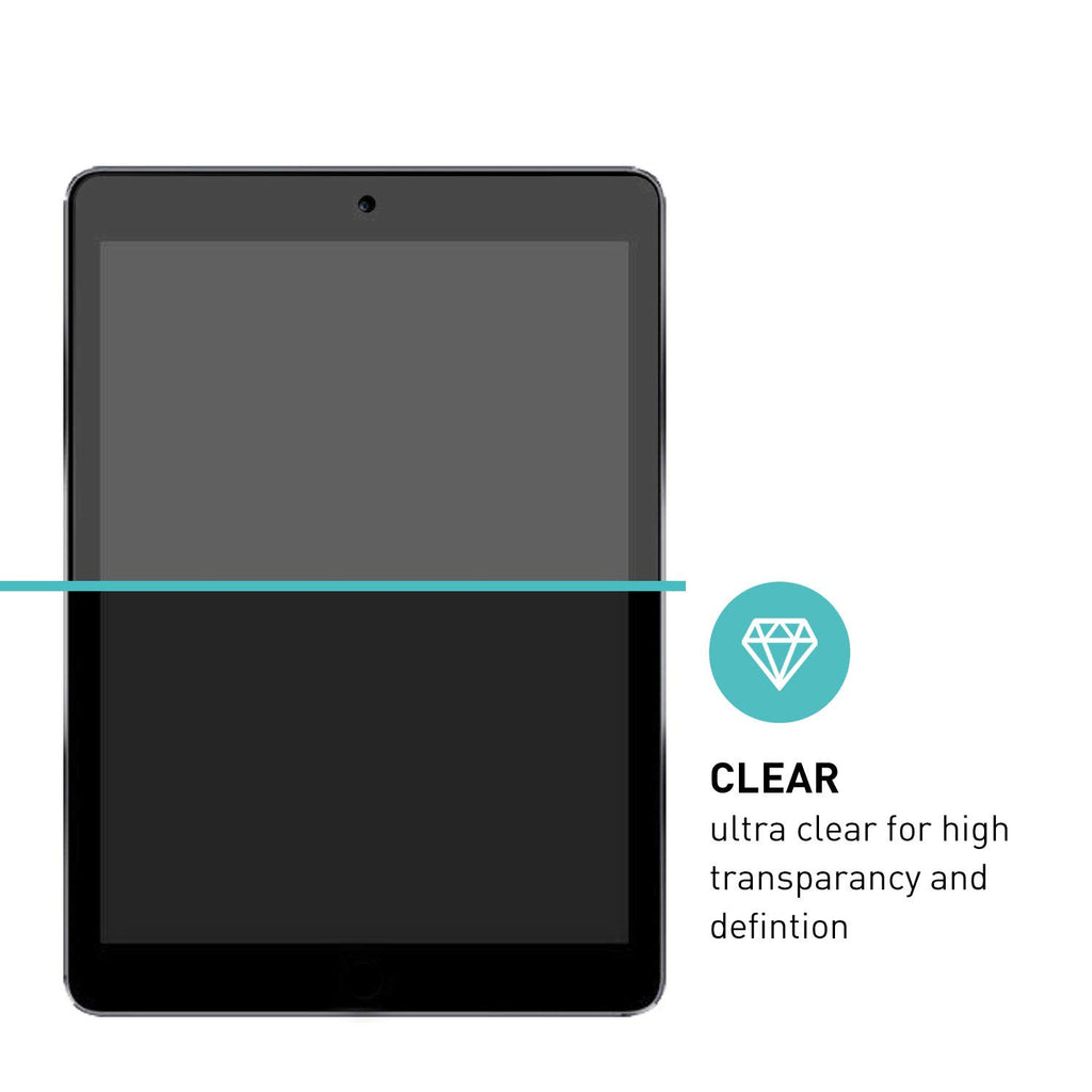 smartect Schutzglas kompatibel mit Samsung Galaxy Tab S6 - Tempered Glass mit 9H Härte - Blasenfreie Schutzfolie - Anti-Kratzer Displayschutzfolie