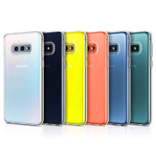 Laden Sie das Bild in den Galerie-Viewer, NEW'C Kompatibel mit Samsung Galaxy S10e Hülle, Ultra transparent Silikon Gel TPU Soft Cover Case SchutzKratzfeste mit Schock Absorption und Anti Scratch