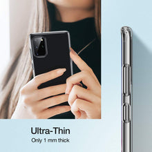 Laden Sie das Bild in den Galerie-Viewer, ESR Klare Silikon Hülle kompatibel mit Samsung Galaxy S20 Plus 2020, [Luftpolster] [Display- &amp; Kameraschutz] [Ultra-dünn] Essential Zero Weiche Flexible TPU Hülle - Klar