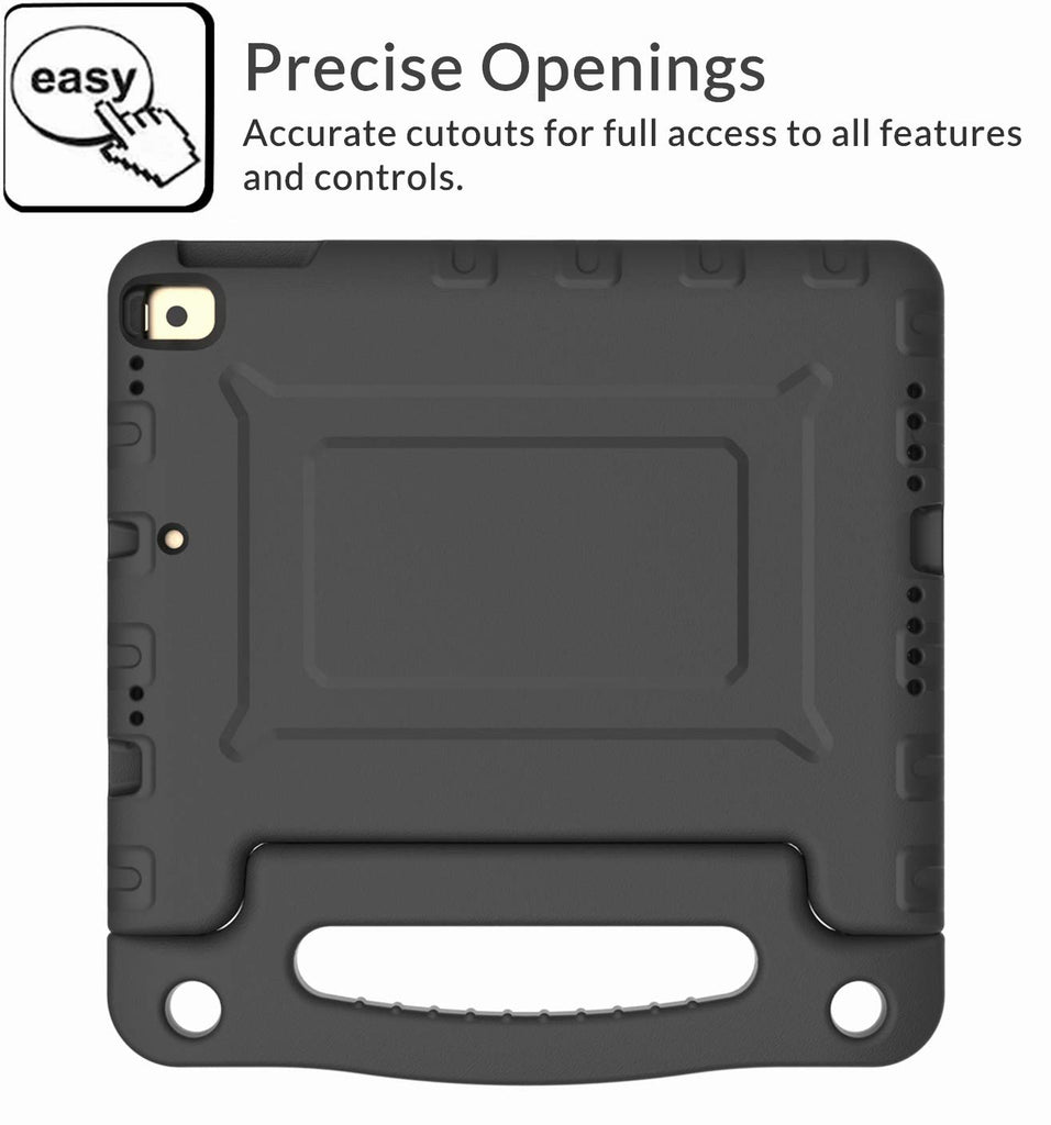 Kinder-Schutzhülle für iPad Mini 1 / 2 / 3 / 4 / 5, leicht, stoßfest, For iPad Mini 1 2 3 4 5 Gen Tablet, schwarz