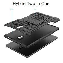 Laden Sie das Bild in den Galerie-Viewer, KATUMO Samsung Galaxy Tab A 10.5 (2018) SM-T590N/T595N Schutzhülle Cover, Rugged Heavy Duty Hard Back Case mit Kickstand für Samsung Galaxy Tab A SM-T590N/T595N 10.5 Zoll Tablet, schwarz