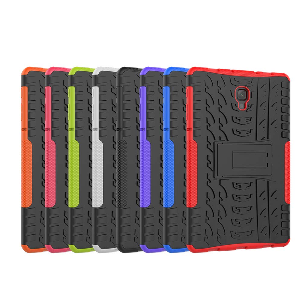 KATUMO Samsung Galaxy Tab A 10.5 (2018) SM-T590N/T595N Schutzhülle Cover, Rugged Heavy Duty Hard Back Case mit Kickstand für Samsung Galaxy Tab A SM-T590N/T595N 10.5 Zoll Tablet, schwarz
