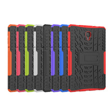 Laden Sie das Bild in den Galerie-Viewer, KATUMO Samsung Galaxy Tab A 10.5 (2018) SM-T590N/T595N Schutzhülle Cover, Rugged Heavy Duty Hard Back Case mit Kickstand für Samsung Galaxy Tab A SM-T590N/T595N 10.5 Zoll Tablet, schwarz