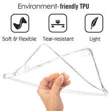 Laden Sie das Bild in den Galerie-Viewer, HBorna Silikon Hülle für 10.9" iPad Air 4th Generation (2020), Ultradünne Klare Weiche TPU Cover für das iPad Air 4 10.9 Zoll (Modell: A2324/ A2072), Transparent