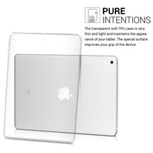 Laden Sie das Bild in den Galerie-Viewer, kwmobile Hülle kompatibel mit Apple iPad 9.7 (2017/2018) - Silikon Tablet Cover Case Schutzhülle Transparent
