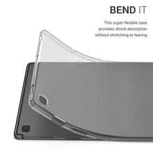 Laden Sie das Bild in den Galerie-Viewer, kwmobile Hülle kompatibel mit Samsung Galaxy Tab S5e - Silikon Tablet Cover Case Schutzhülle Matt Transparent