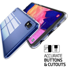 Laden Sie das Bild in den Galerie-Viewer, Amonke Hülle Durchsichtige Für Samsung Galaxy A10, Silikon Transparent Handyhülle für Samsung Galaxy A10, Ultra Dünn TPU Case Cover Durchsichtige Handytasche Schutzhülle Samsung Galaxy A10