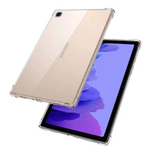 Laden Sie das Bild in den Galerie-Viewer, Ultra Klar Hülle für Samsung Galaxy Tab A7 10.4 Zoll 2020 SM-T500 T505 T507, Dünn Schlank Stoßfest Eckenschutz Flexible Silikon Gel Gummi Rückseit Schutzhülle Cover Skin - Transparentem