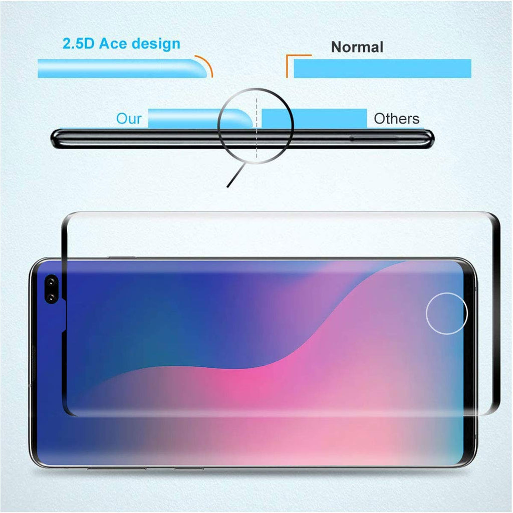 Panzerglas für Samsung Galaxy S10 Plus, HD Panzerglasfolie für Samsung S10 Plus, Volle Abdeckung, Anti-Scratch, Anti-Fingerabdruck, Fallfreundlich Displayschutzfolie