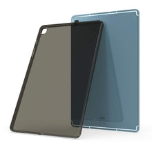 Laden Sie das Bild in den Galerie-Viewer, kwmobile Hülle kompatibel mit Samsung Galaxy Tab S6 Lite - Silikon Tablet Cover Case Schutzhülle Schwarz Transparent