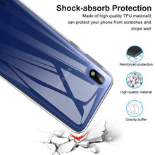 Laden Sie das Bild in den Galerie-Viewer, Amonke Hülle Durchsichtige Für Samsung Galaxy A10, Silikon Transparent Handyhülle für Samsung Galaxy A10, Ultra Dünn TPU Case Cover Durchsichtige Handytasche Schutzhülle Samsung Galaxy A10