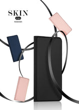 Laden Sie das Bild in den Galerie-Viewer, BRAND SET Hülle für Nokia 6.3/G10/G20 Brieftasche Ledertasche Flip Case PU Leder+TPU Material Schutzhülle mit Klapphalter Funktion Kartenschlitz unsichtbarer Magnetverschluss(Schwarz)