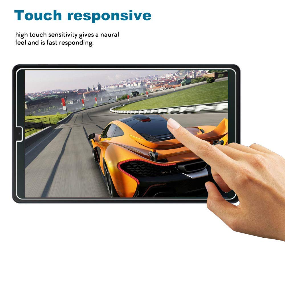 NUPO Panzerglasfolie für Samsung Galaxy Tab S7 11,0 Zoll 2020, Panzerglas Folie, HD Displayschutzfolie/Panzerfolie, 2.5D Tempered Glas Schutzglas, Hartglas Schutzfolie für Galaxy Tab S7 SM-T870/875