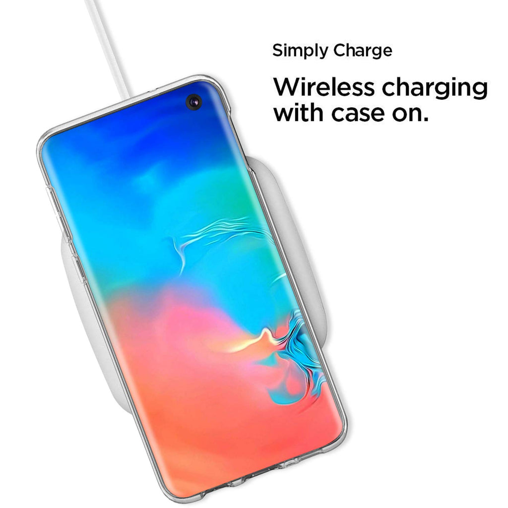 NEW'C Kompatibel mit Samsung Galaxy S10e Hülle, Ultra transparent Silikon Gel TPU Soft Cover Case SchutzKratzfeste mit Schock Absorption und Anti Scratch