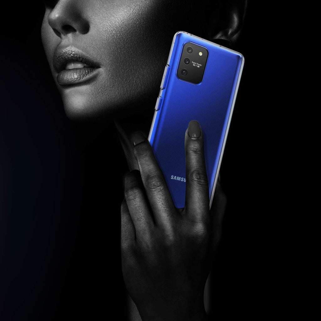 ORNARTO Durchsichtig Kompatibel mit Samsung S10 Lite Hülle, Transparent TPU Flexible Silikon Handyhülle Schutzhülle Case für Samsung Galaxy S10 Lite(2020) 6,7”-Klar