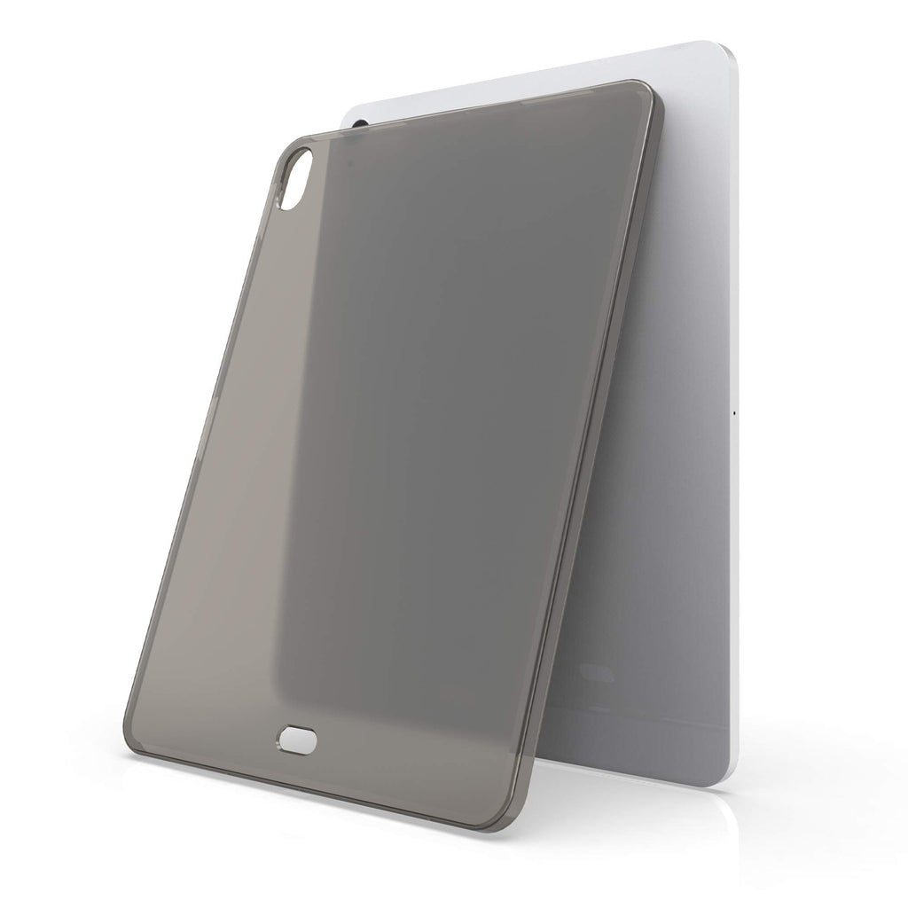 kwmobile Hülle kompatibel mit Apple iPad Air 4 (2020) - Silikon Tablet Cover Case Schutzhülle Schwarz Transparent