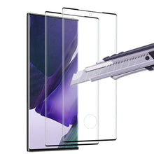 Laden Sie das Bild in den Galerie-Viewer, Carantee Panzerglas Schutzfolie für Samsung Galaxy Note 20 Ultra, 3D Vollständige Abdeckung 9H Panzerglasfolie, Anti-Bläschen, Kratzfeste HD Displayschutzfolie für Samsung Note 20 Ultra
