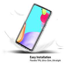 Laden Sie das Bild in den Galerie-Viewer, AHABIPERS Hülle für Samsung Galaxy A52 Hülle, Ultra Transparent Silikon Gel TPU Soft Cover Case Schutzhülle Kratzfeste mit Schock Absorption und Anti Scratch für Samsung A52 4G / Galaxy A52 5G