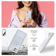 Laden Sie das Bild in den Galerie-Viewer, NALIA Klare Handyhülle kompatibel mit Samsung Galaxy A42 5G Hülle, Transparente Silikon Schutzhülle Clear Case Soft Phone Cover, Dünne Durchsichtige Handy-Tasche Ultra-Slim Bumper Etui - Transparent