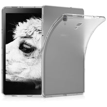 Laden Sie das Bild in den Galerie-Viewer, kwmobile Hülle kompatibel mit Samsung Galaxy Tab A 10.5 - Silikon Tablet Cover Case Schutzhülle Transparent